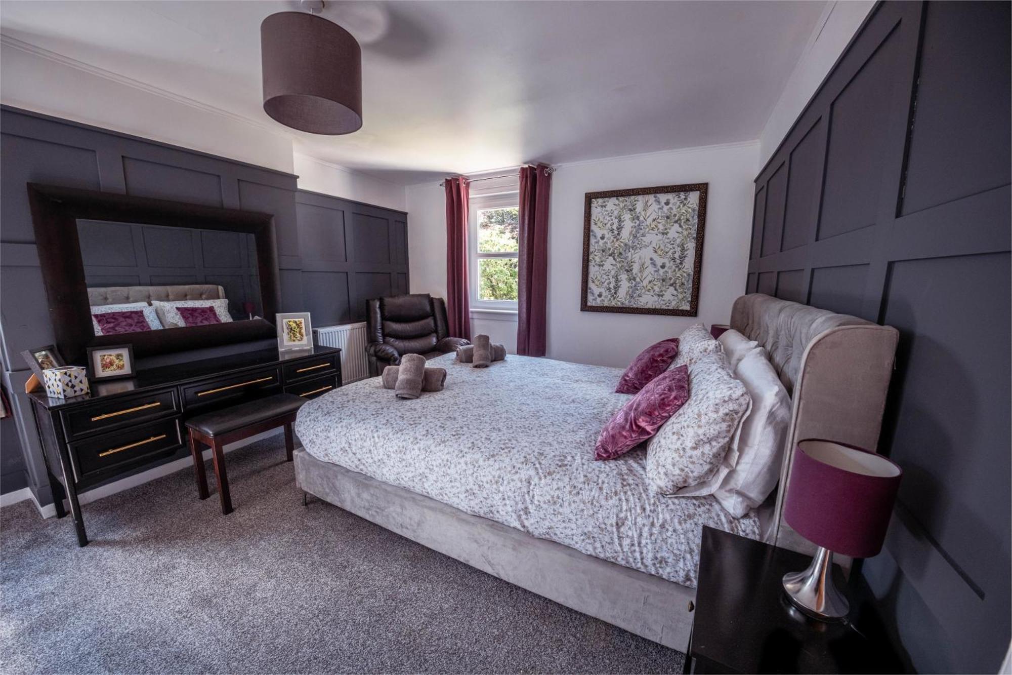 Large Country House With Garden, Outdoor Spa Area & Games Room With Hot Tub And Fire Pit Wigtown Buitenkant foto