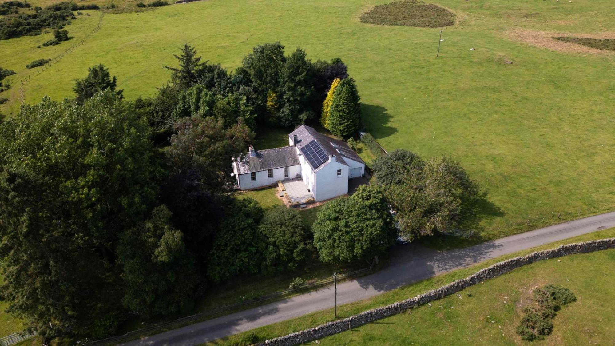 Large Country House With Garden, Outdoor Spa Area & Games Room With Hot Tub And Fire Pit Wigtown Buitenkant foto