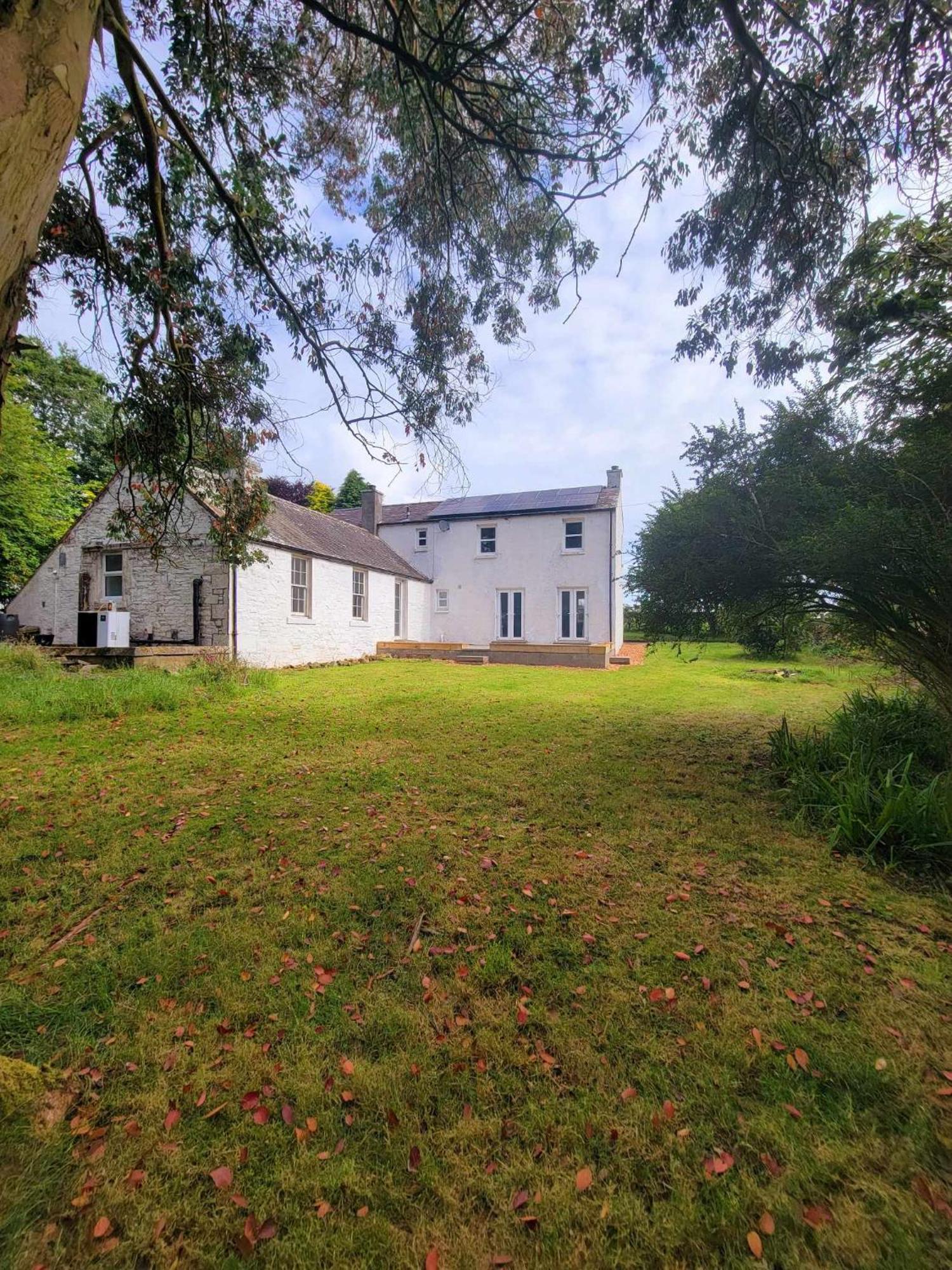 Large Country House With Garden, Outdoor Spa Area & Games Room With Hot Tub And Fire Pit Wigtown Buitenkant foto